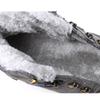 Winter Fur Warm Snow Boots for Men Lace-up Casual Winter Boots Work Shoes Men Footwear Fashion Rubber Ankle Shoes Big Size 37-47