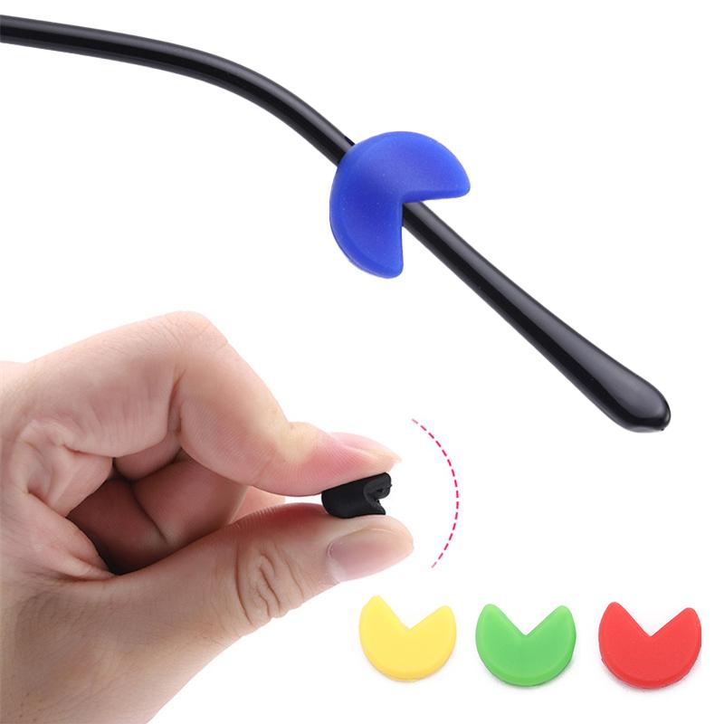 5 Pairs / Package Silicone Anti-slip Holder for Glasses Accessories Ear Hook Sports Eyeglass Temple Tip Stoppers Eyewear Hook