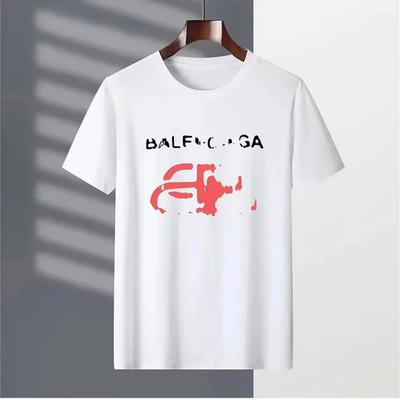 T-shirt Casual Lussuosa da Uomo Harajuku Y2k Designer Manica Corta Uomo Cotone Vintage alla Moda Traspirante di Alta Qualità