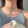 925 Sterling Silver Lucky Choker Aesthetic Necklaces For Women Girls Charms Elegant Jewelry Accessories Jewellery