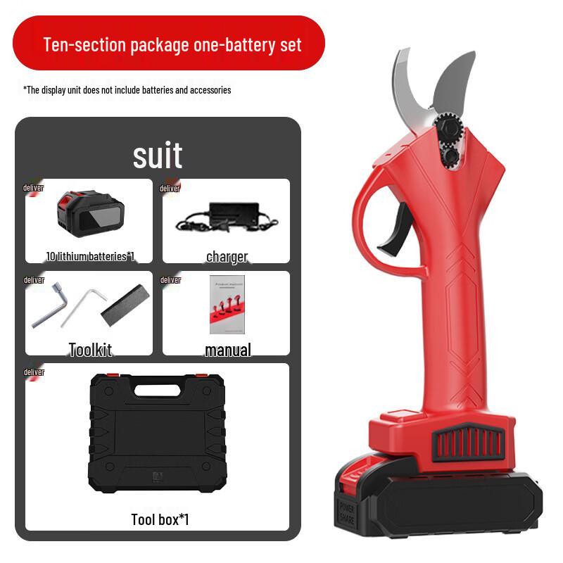 SMVP Cordless Electric Pruning Shears CN plug (adapter included)