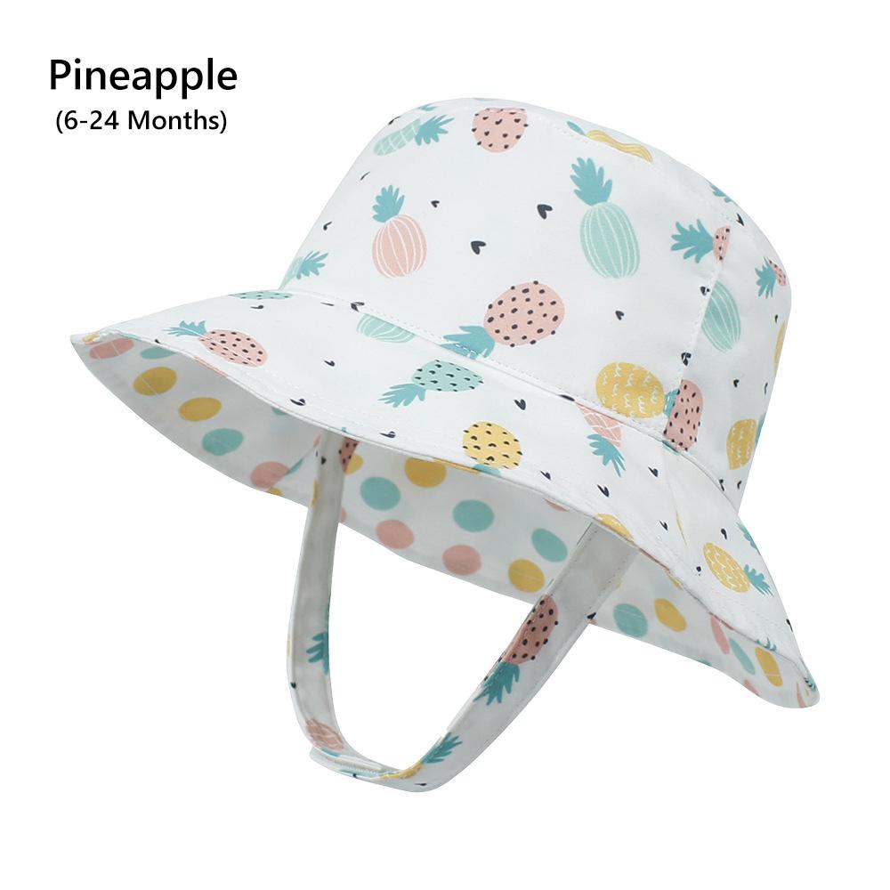 Summer Baby Girl Hats Infant Beach Hat Baby Boy Hats Baby Sun Hat UPF 50+ Bucket Hat Toddler Hat