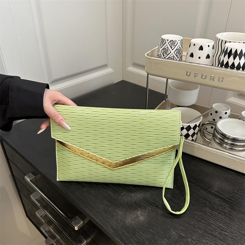 Женская сумочка из искусственной кожи с волнистой текстурой компактный кошелек со съемным ремешком на магнитной застежке для повседневных вещей клатч 1558₽