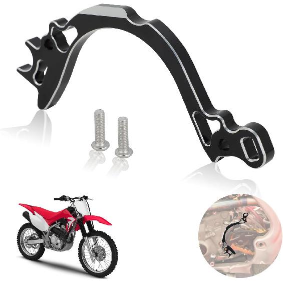 Dirt Bike Case Saver Sprocket Cover Engine Chain Guard CNC for CRF250F CRF 250 CRF 250F 2025 2024 2019-2025 Motorcycle Black
