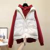 Casual Fashion All-match Down Cotton Vest Women's Loose Large Size Thickened Ladies Vest