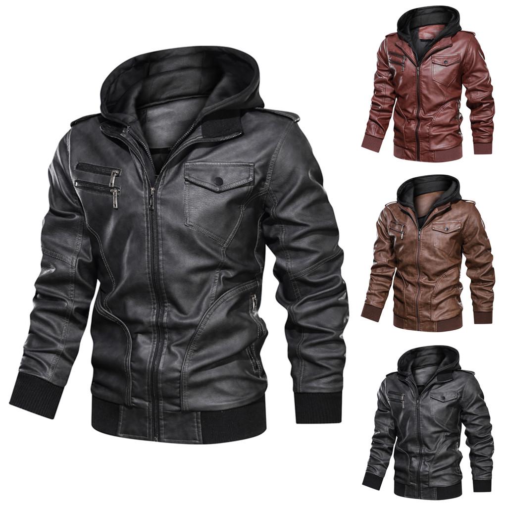 Mens Winter Pure Color Zipper Stand Collar Baseball Coat Cotton Outwear Tops Mens Winter Pure Color Zipper Stand Collar Baseball Coat Cotton Outwear Tops
