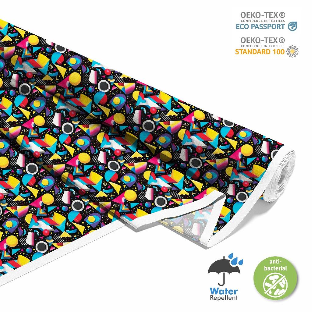 Outdoor Dekostoffe Oxford - Motiv Geometrisch I Dx3552