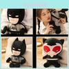 High Quality Batman Plush Toy Soft Stuffed Doll Kids Fans Gift Factory Made