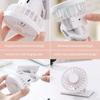 Solar Powered Hat Clip Fan USB Rechargeable Personal Fan Summer Cap Clip Cooler Fan