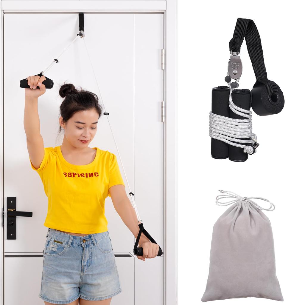 Shoulder Blade Shoulder Blade Shoulder Blade Health Peeling Neck Stiffness Relief Stretching White Stretch, Peeling, Pulley, Pulley, Device, Goods,