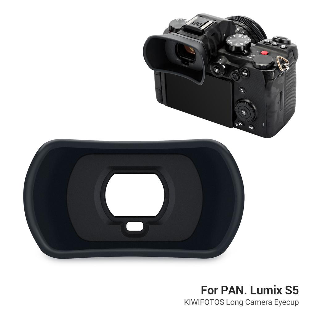 LUMIX S5 S5II S5IIX Eyecup Eyepiece Extended Camera Eye Cup Viewfinder for Panasonic Lumix S5 S5 II S5 IIX S5 II S5 IIX S5M2