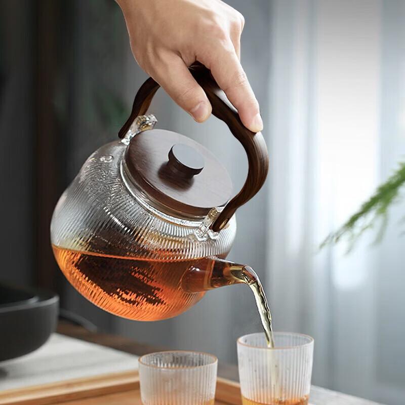 YIHUTEA Shanyii Glass Lifting Handle Tea Kettle