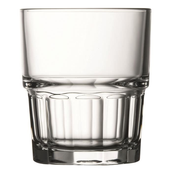 Verre à eau - Was Germany - H 84 mm - Diamètre 58 mm - Verre plat - Compatible lave-vaisselle