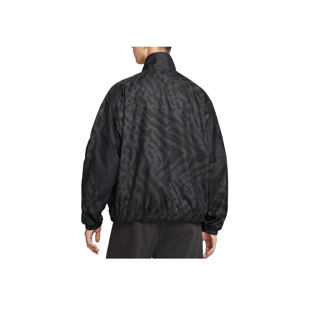 Nike Oversized Stand Collar Half Zip Long Sleeve Jacket Men jackets HV0879-060