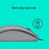 Logitech M111 Wired Silent Office Mouse