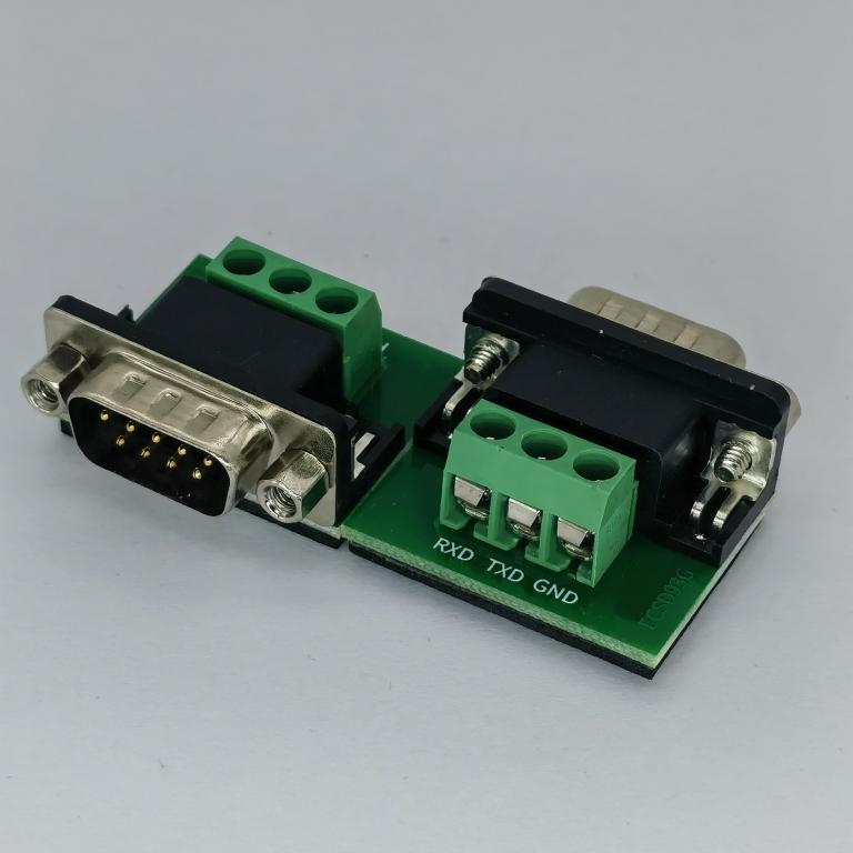 1Pcs 485 Terminal Terminal 232 Adapter 422 Female 5/6 DB9 Terminal with Fixed Column Connection Solder-free