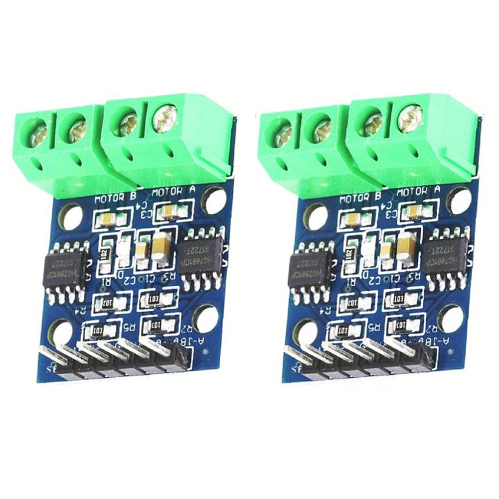 2pcs L9110S DC Motor Stepper Motor Driver Board H-Bridge Motor Driver 2.5-12V For Electrical Equipment Accessories