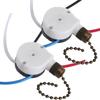 3 Speeded 4 Wire Pull Chain Fan Control Switches Pre Installed Wiring Accessory With Multiple Ceiling Fan Models