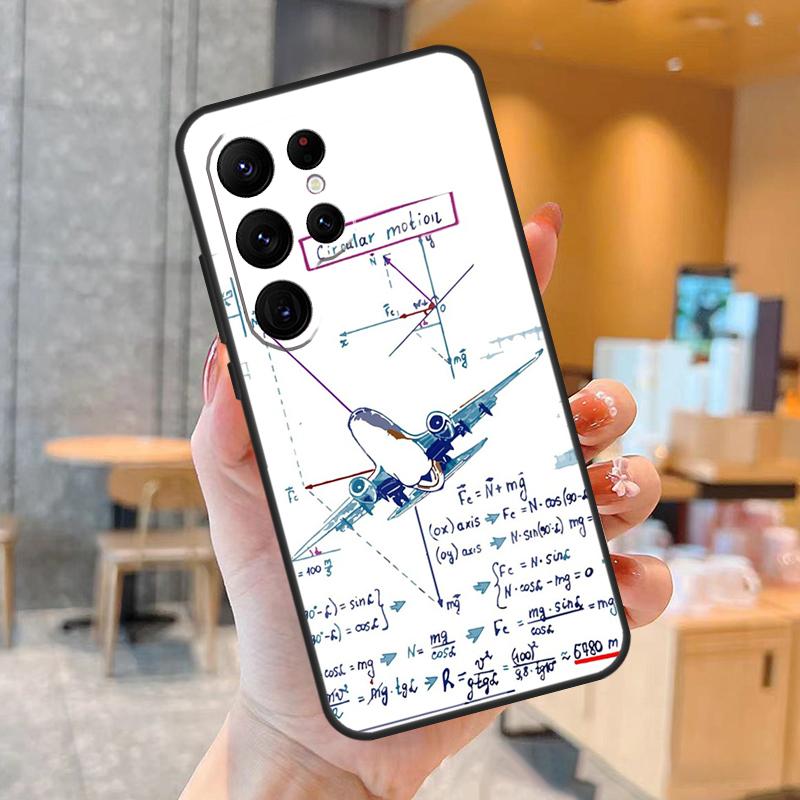 

Aircraft Helicopter Airplane Pilot Fly Phone Case For Samsung Galaxy S25 S24 S23 S22 S20 S21 Ultra S9 S10 Plus S25 FE Back Cover Galaxy S23Ultra