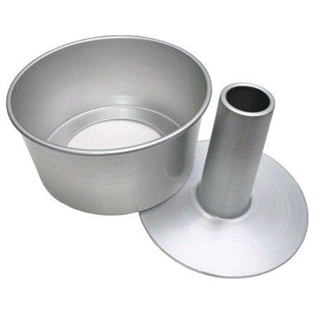 Asai Shoten Seamless Aluminum Chiffon Cake Pan, 10cm