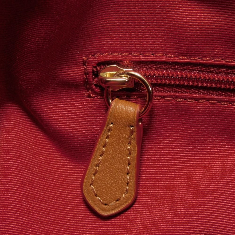 Used 9726 Signature Mickey Drawstring F37224 7922 Denim Jacquard Drawstring 2-Way Shoulder Bag Logo Denim Blue Women's