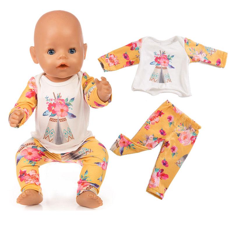 Buy Fashion Suit Wear For 43cm Baby Doll 17 Inch Born Babies Dolls