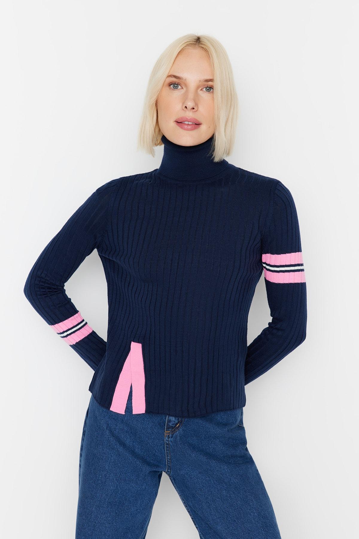 

Свитер - Коричневый - Slim fit