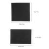 Black Wrapping Box Gift Box Rectangular Shape Elegant Design For Christmas And Valentine's Day 4Pcs