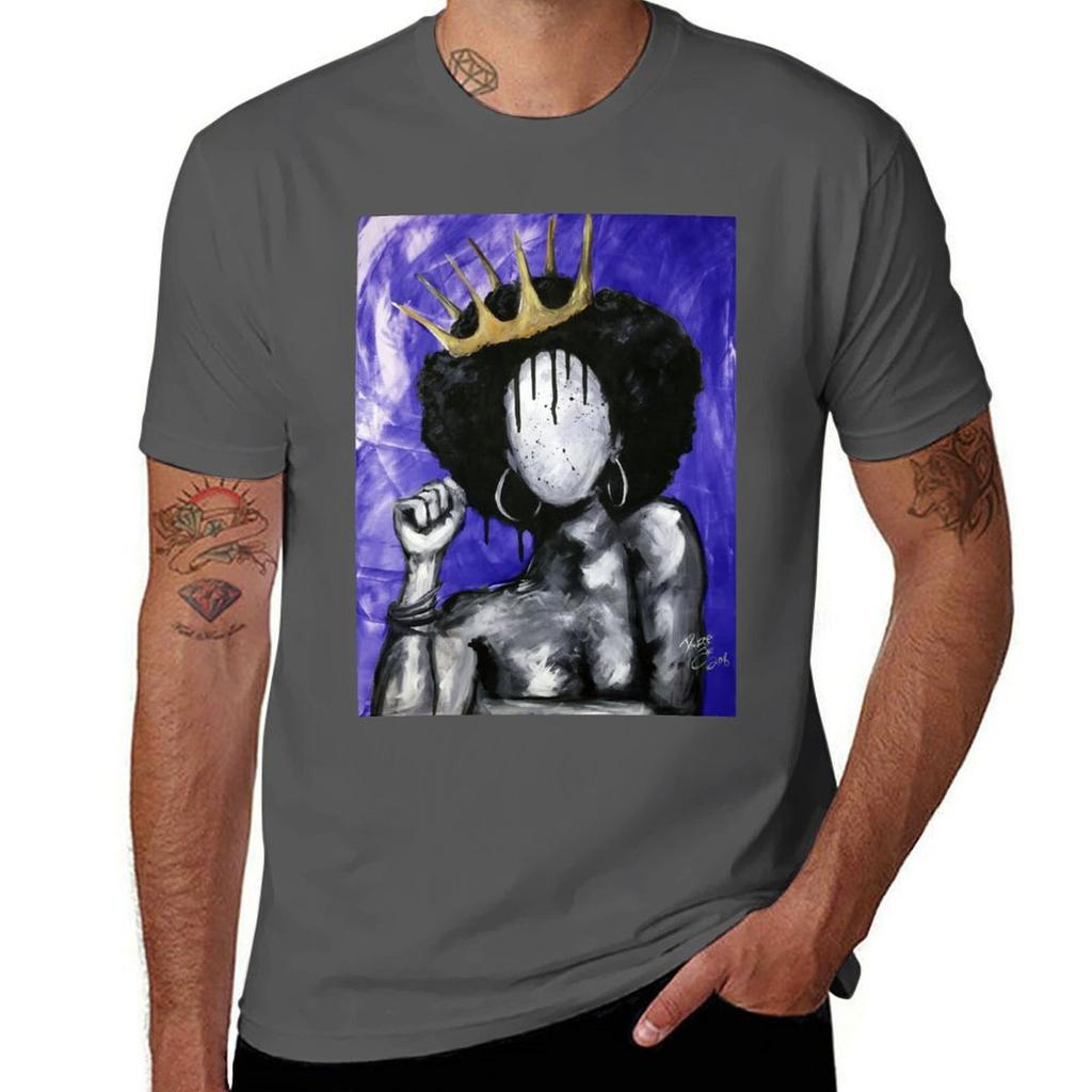 Naturally Queen Purple Tshirt Perforunisexce Workout Short Sleeve Tee