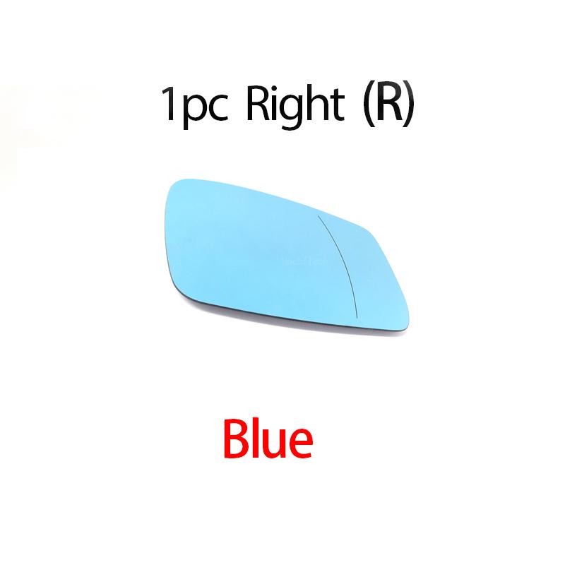 

Боковое зеркало с подогревом, линза, дверное крыло, зеркало заднего вида, стекло для BMW X1 E84 F48 F20 F21 F40 F22 F23 F30 F31 F34 F10 F07 1pc right blue