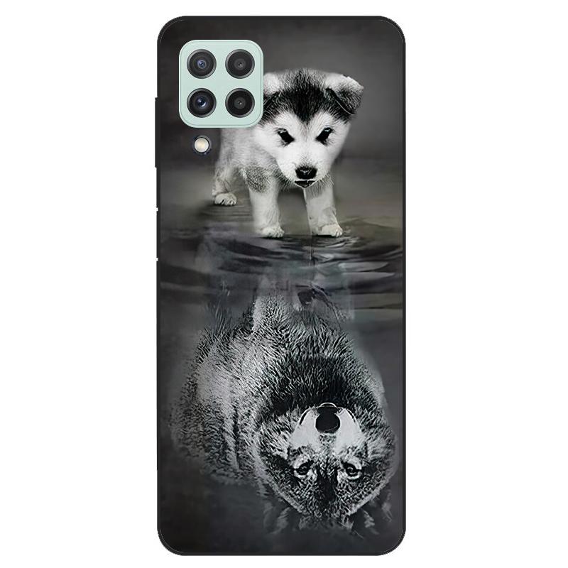 Für Samsung Galaxy M22 M32 4G Hülle Telefonrückseite Für Samsung M22 Weiche Hülle Für Samsung M32 4G M 22 32 Silikonstoßstange 6,4 Zoll