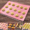 Perforated Silicone Baking Mat Oven Sheet Liner Heat Resistant Biscuit Puff Baking Mesh Cookie Pastry Nonstick Rolling Dough Pad 1