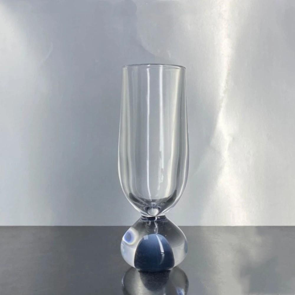Exquisite Glass Stemmed Cup 170ml Juice Cup Creative Beer Cup  Wine Tasting