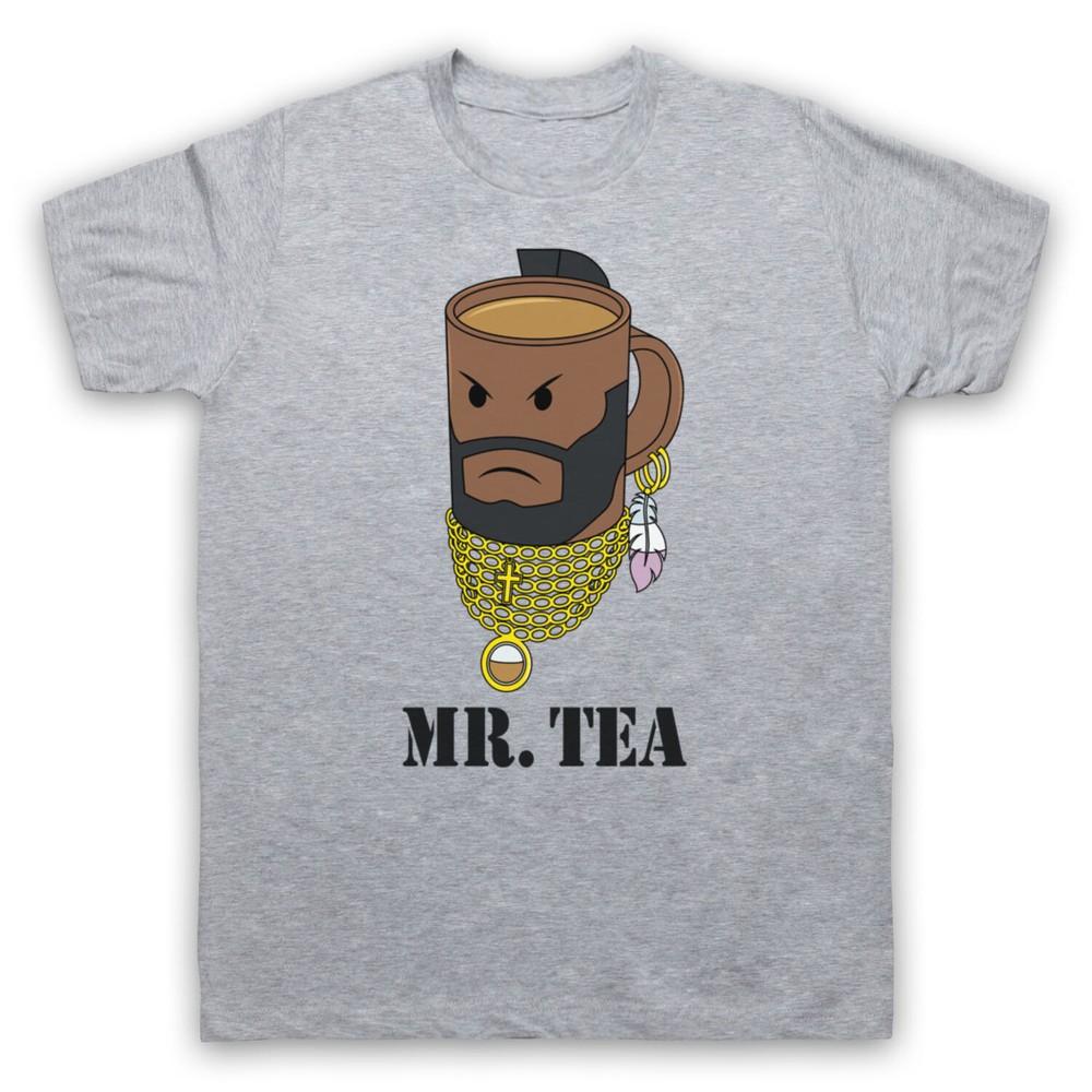 

Mr Tea Graphic Illustration Funny Parody Joke Cool Cup Mens And Womens T-Shirt S