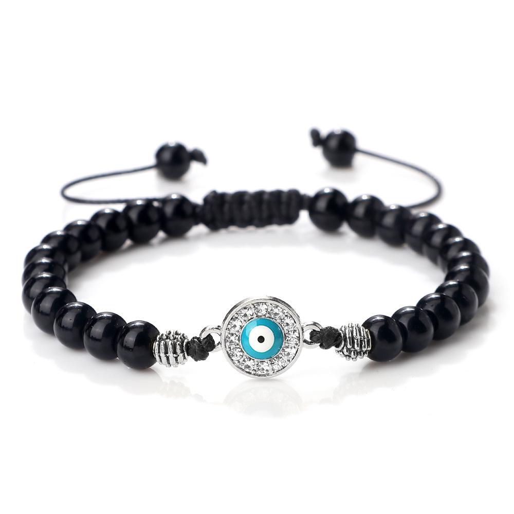 Devil's Blue Eye Zircon Bracelet: European & American Style Women's Jewelry