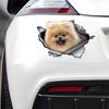 Cute Pom Car Stickers Scratch Blocking Self-Adhesive Waterproof Decal, Used for Car, Laptop, Motorcycle, Van, RV