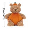 35CM Halloween Kürbis Bär Plüsch Kurz Plüsch Teddy Bär Plüsch Puppe
