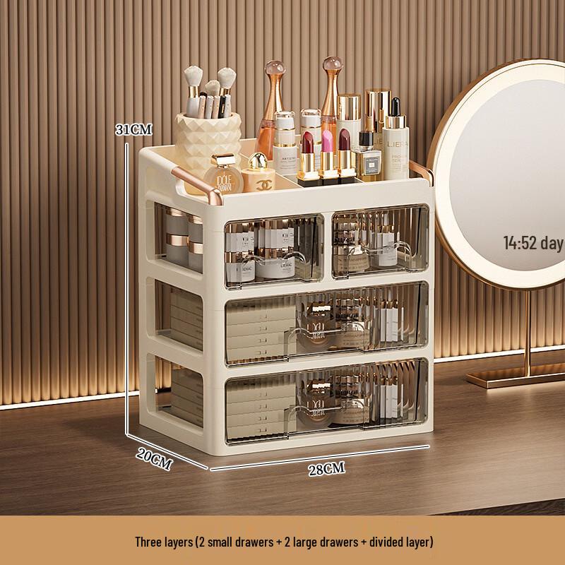 Dustproof Desktop Cosmetic Organizer