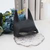 Cat Bat Mask Superhero Cat Mask Cat Bat Hero Cosplay Mask Pet Costume Accessory for Halloween Costume Party Dress-up