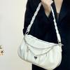 Cloud Pleated Chain Underarm Handbag - Chic Niche Design for Women, Versatile Shoulder & Messenger Style