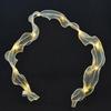 1PC Ribbon Birthday Party Cake Decoration White Gauze Ribbon Lamp Decoration Valentine's Day Party Decoration