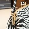 Ladies Fashion Contrast Clutch