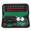 Outdoor/Indoor Gift Putting Portable Golf Putter Set Sports Practice Ball Holder Wood Travel Carry Case Training Aids Equipment