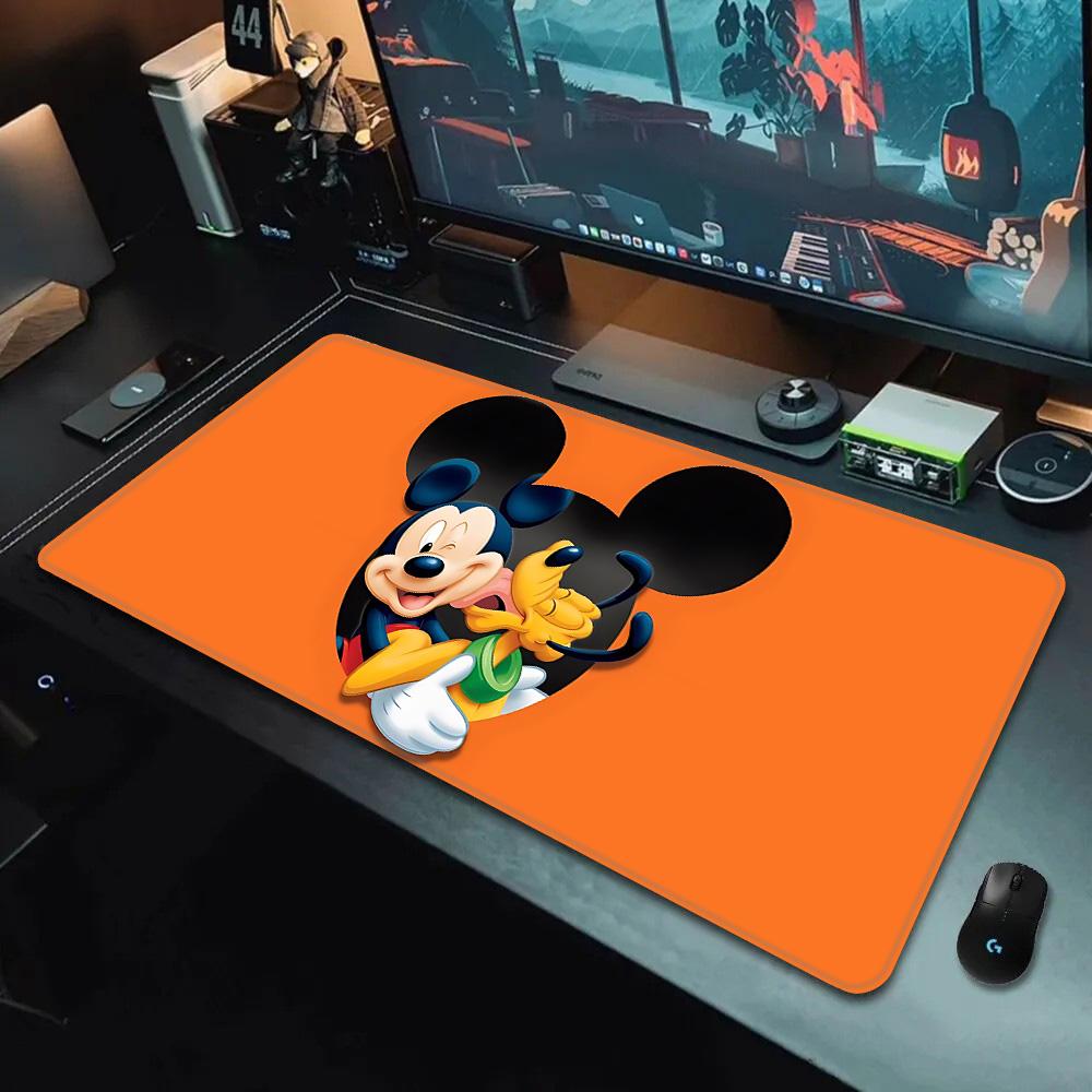 Mickey Mouse Pluto Mousepad HD Printing Computer Gamers Locking Edge Nonslip Mouse Pad XXLxcm Keyboard PC Desk Pad