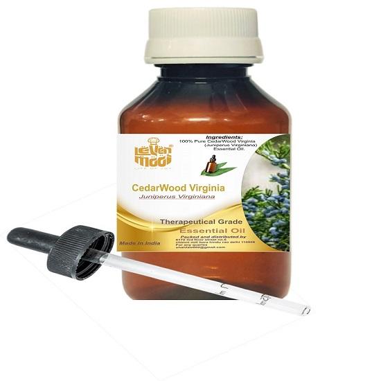 

Levenmooi Cedarwood Virginia (Juniperus virginiana) Pure & Natural Therapeutic Grade Essential Oil Plastic with Dropper 10 ml