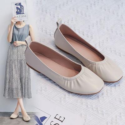 Doudou Shoes Casual Women's Work Soft-soled Shoes Super Soft Flat-soled Single Shoes Grandma Shoes Office Workers Pregnant Women Soft-soled Small