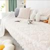 Winter Plush Thickened Rose Velvet Sofa Cushion Seat Cushion Warm And Non-Slip Simple Modern Sofa Cover Cover Cloth Towel