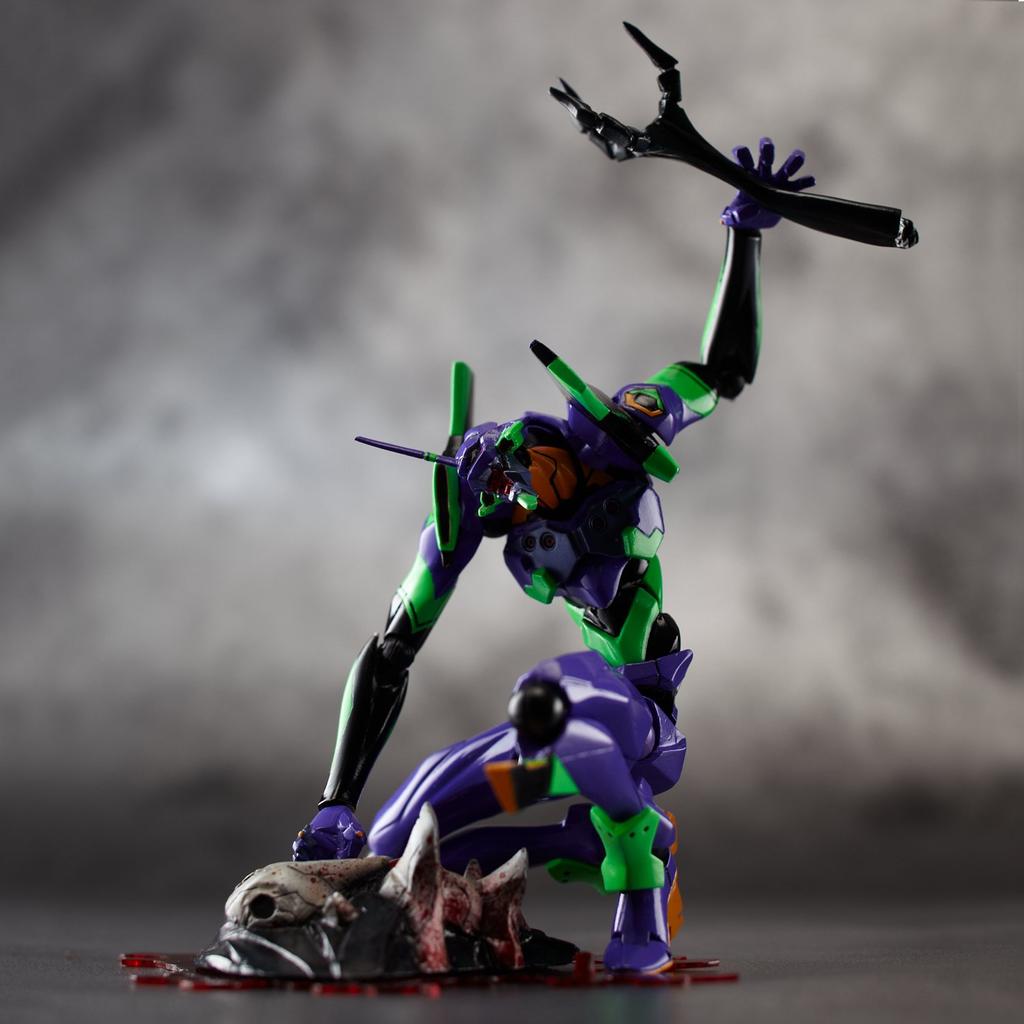 Revoltech EVANGELION EVOLUTION Evangelion Unit-01, approximately 140mm, ABS & PVC, pre-painted action figure, EV-001