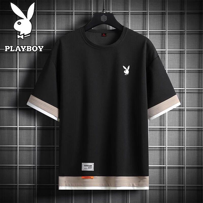 

PLAYBOY Men s Summer Lightweight T-Shirt 8XL