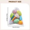 10 Pieces Easter Eggs Painting Kit DIY Decoration Paintable Eggshells Decorating Crafts Supplies for
